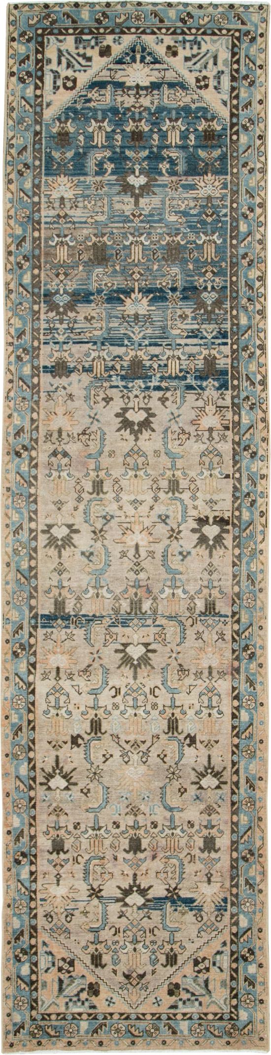 Vintage Persian Malayer Runner, No.28814 - Staging