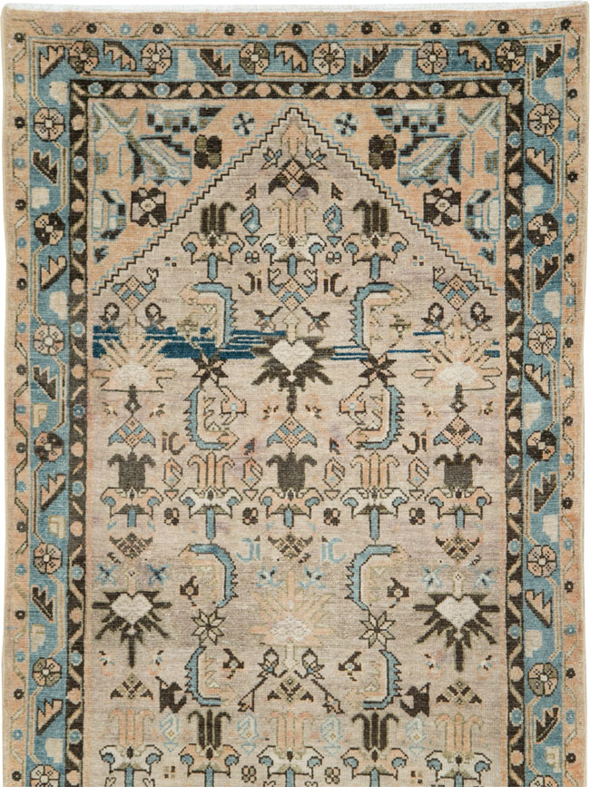 Vintage Persian Malayer Runner, No.28814 - Staging