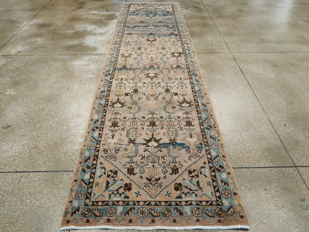 Vintage Persian Malayer Runner, No.28814 - Staging