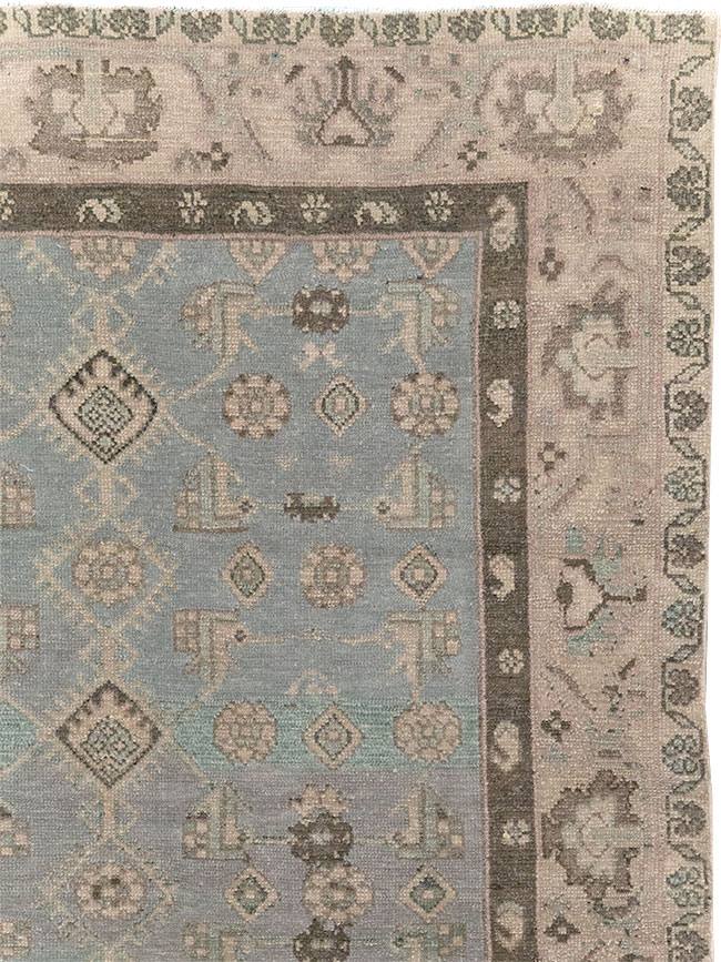 Vintage Persian Malayer Gallery Rug, No.28815 - Staging