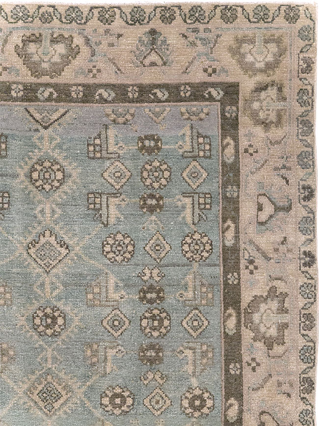 Vintage Persian Malayer Gallery Rug, No.28815 - Staging