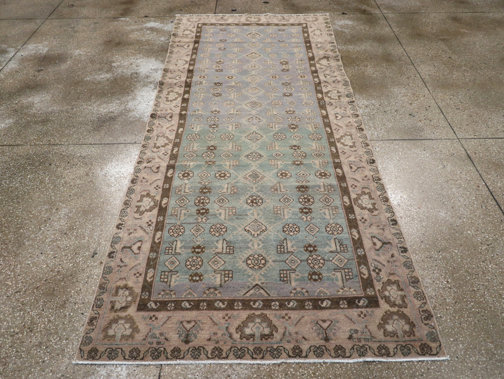 Vintage Persian Malayer Gallery Rug, No.28815 - Staging