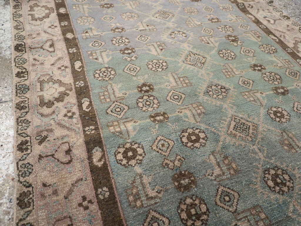 Vintage Persian Malayer Gallery Rug, No.28815 - Staging