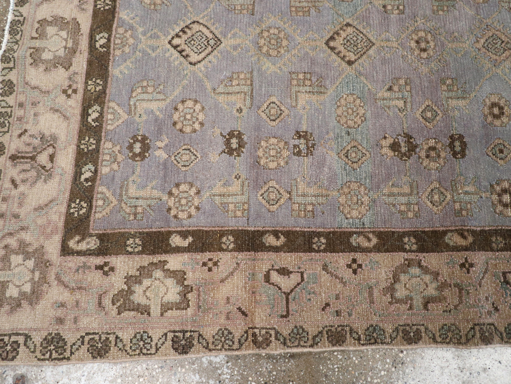 Vintage Persian Malayer Gallery Rug, No.28815 - Staging
