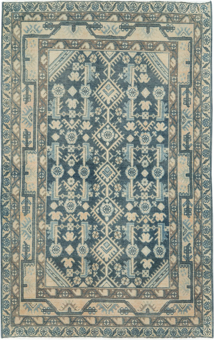 Vintage Persian Malayer Rug, No.28820 - Staging