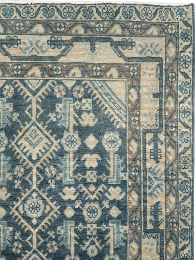 Vintage Persian Malayer Rug, No.28820 - Staging