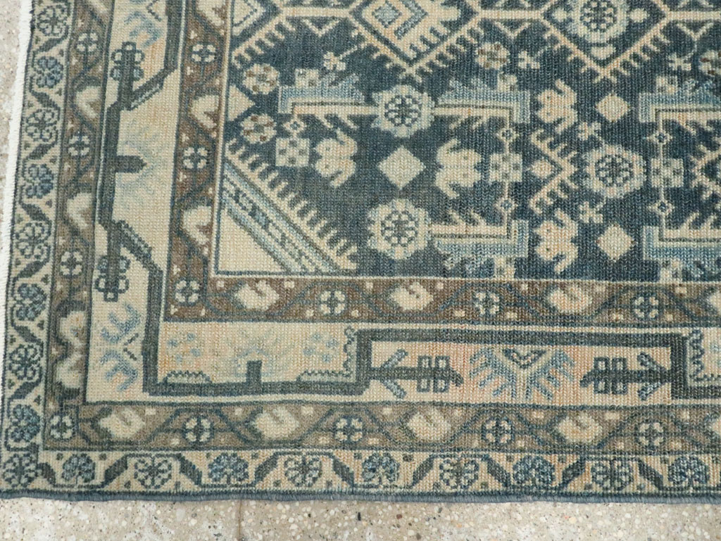 Vintage Persian Malayer Rug, No.28820 - Staging