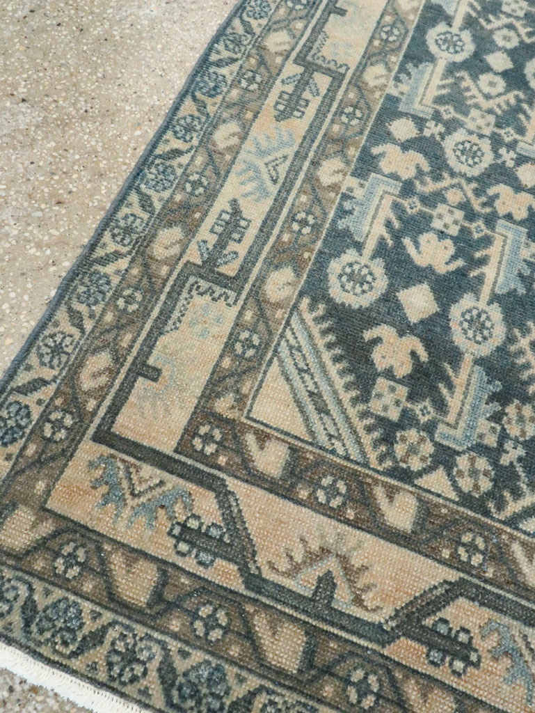 Vintage Persian Malayer Rug, No.28820 - Staging