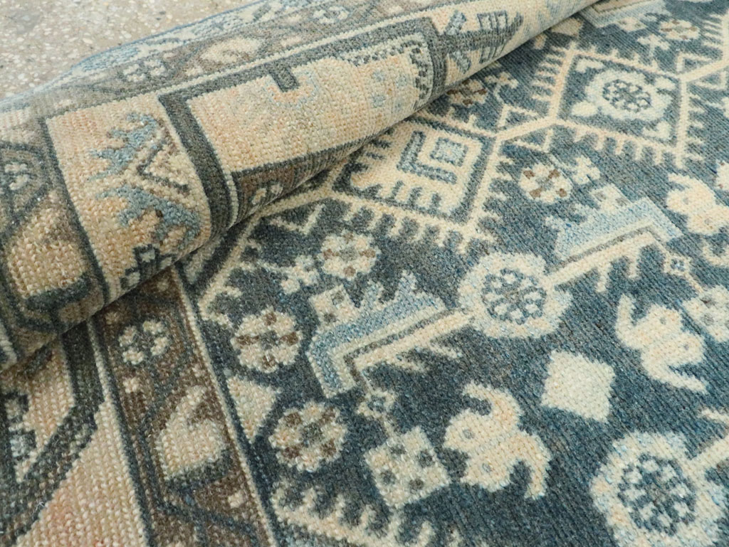 Vintage Persian Malayer Rug, No.28820 - Staging