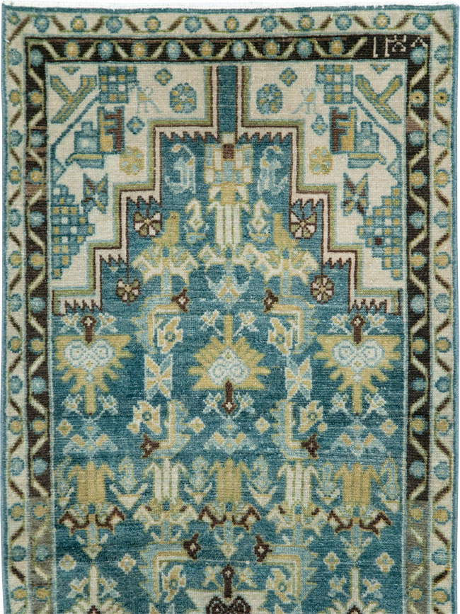 Antique Persian Malayer  Runner, No.28821 - Staging