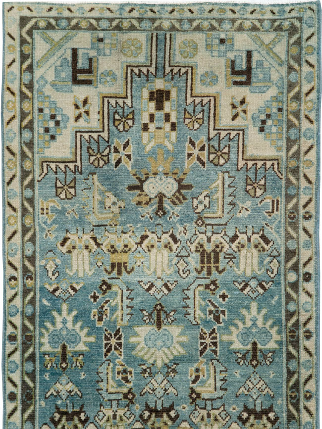 Antique Persian Malayer  Runner, No.28821 - Staging