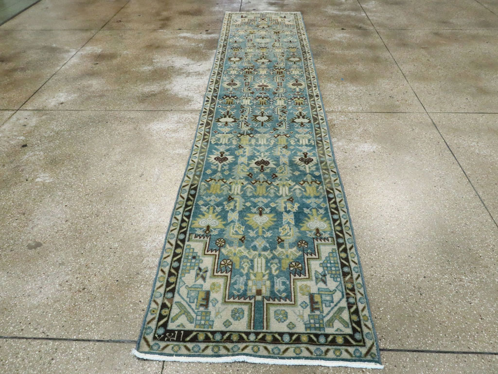 Antique Persian Malayer  Runner, No.28821 - Staging