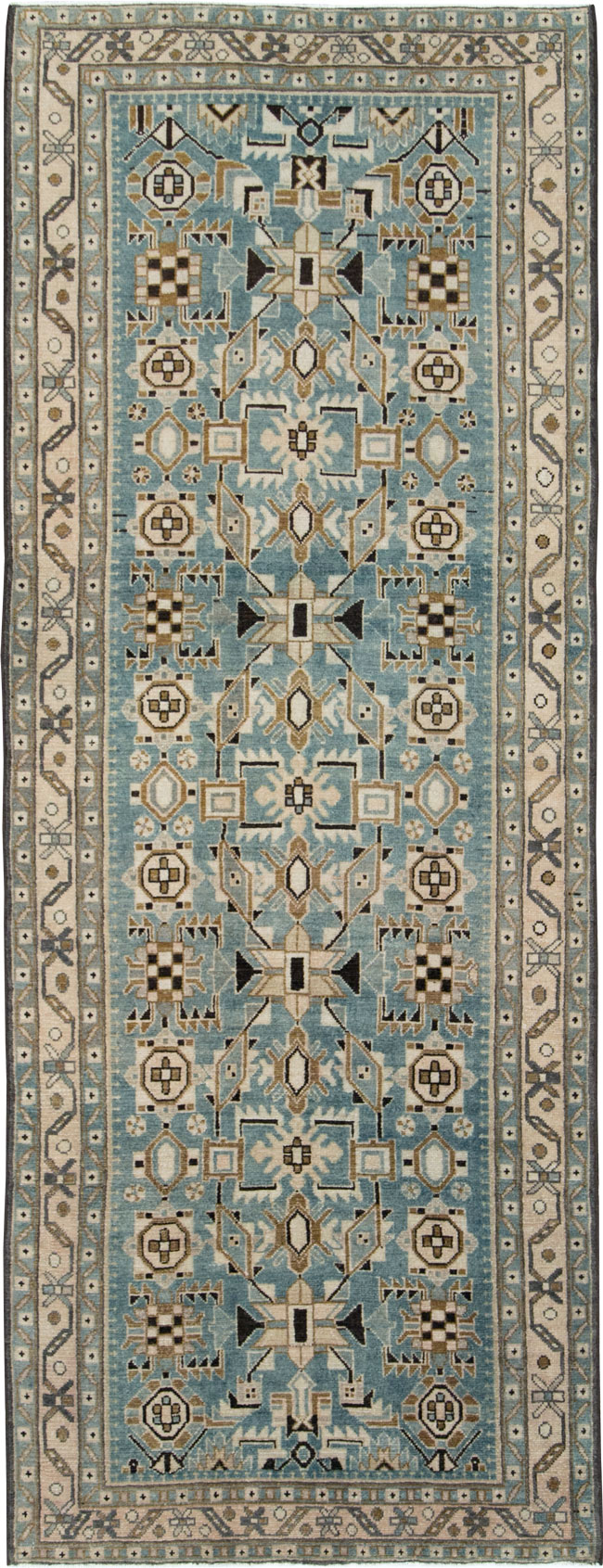 Vintage Persian Malayer Runner (Pair: 1 of 2), No.28825 - Staging