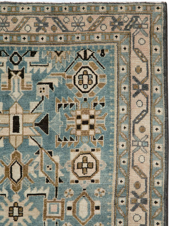 Vintage Persian Malayer Runner (Pair: 1 of 2), No.28825 - Staging