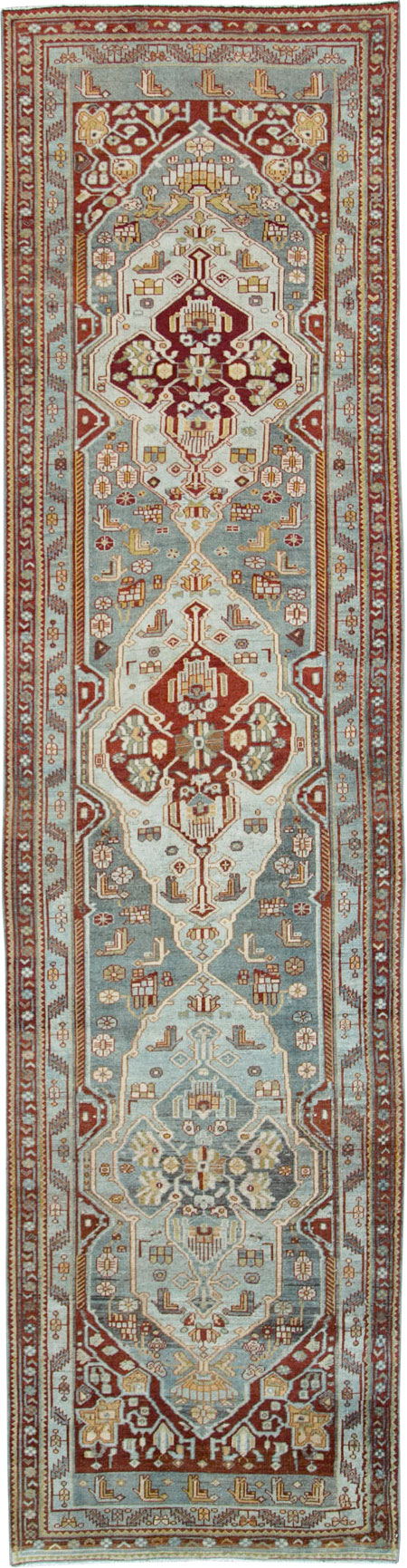 Vintage Persian Malayer Runner, No.28827 - Staging