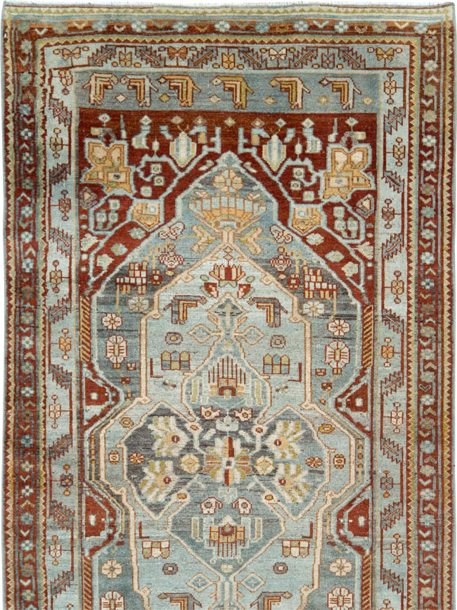 Vintage Persian Malayer Runner, No.28827 - Staging