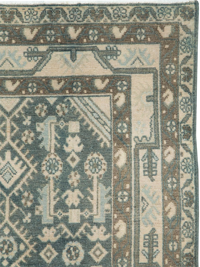 Vintage Persian Malayer Rug, No.28828 - Staging
