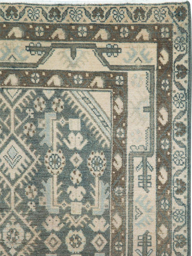 Vintage Persian Malayer Rug, No.28828 - Staging
