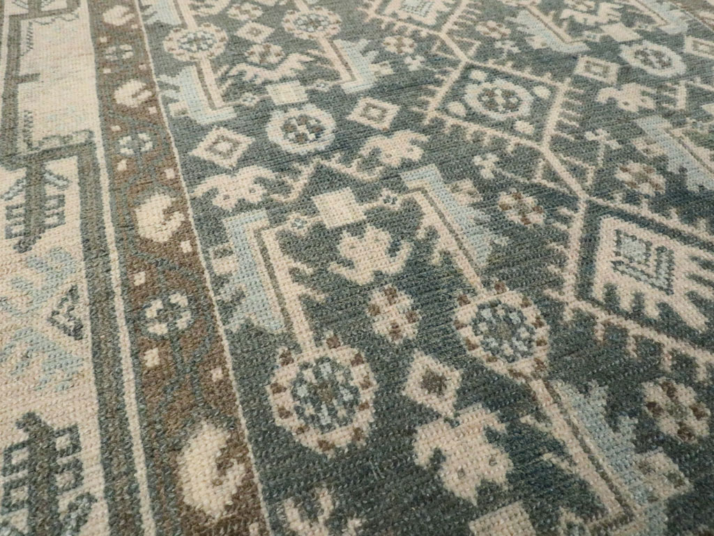 Vintage Persian Malayer Rug, No.28828 - Staging