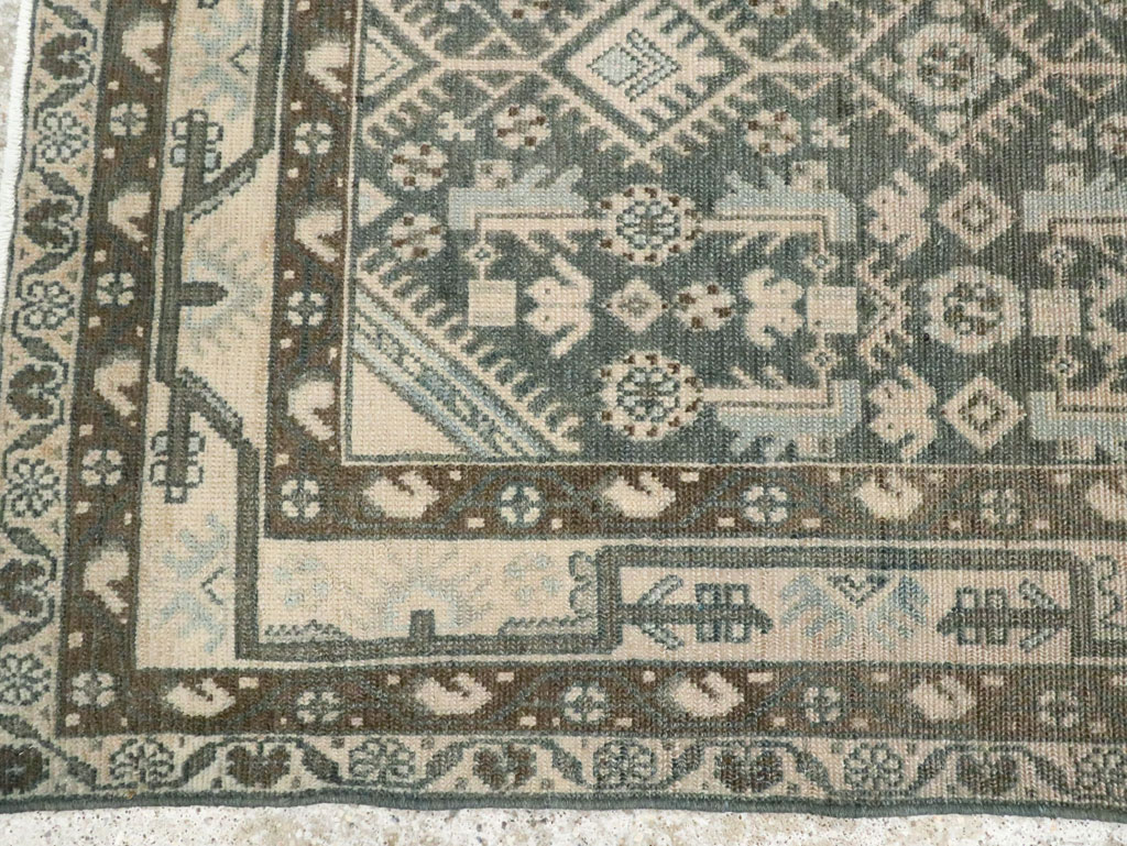 Vintage Persian Malayer Rug, No.28828 - Staging