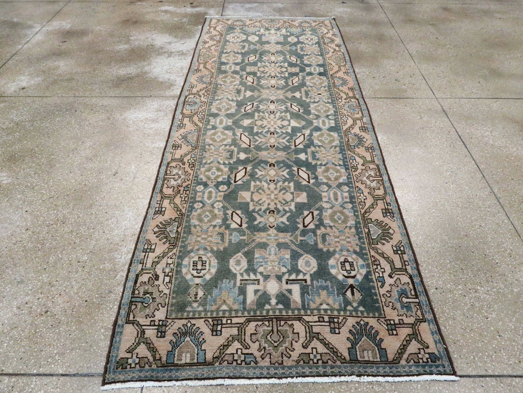 Vintage Persian Malayer Runner, No.28831 - Staging