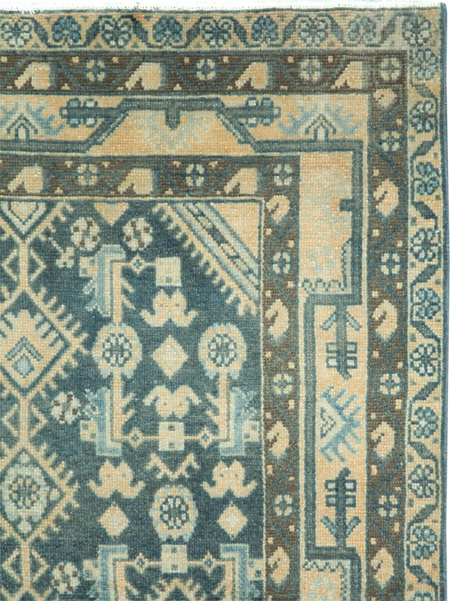 Vintage Persian Malayer Rug, No.28835 - Staging