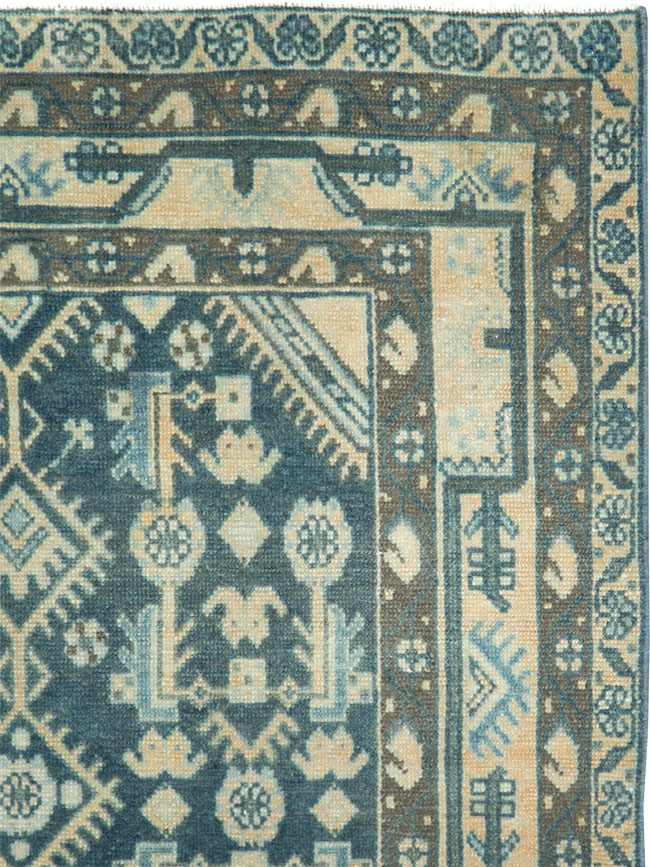 Vintage Persian Malayer Rug, No.28835 - Staging