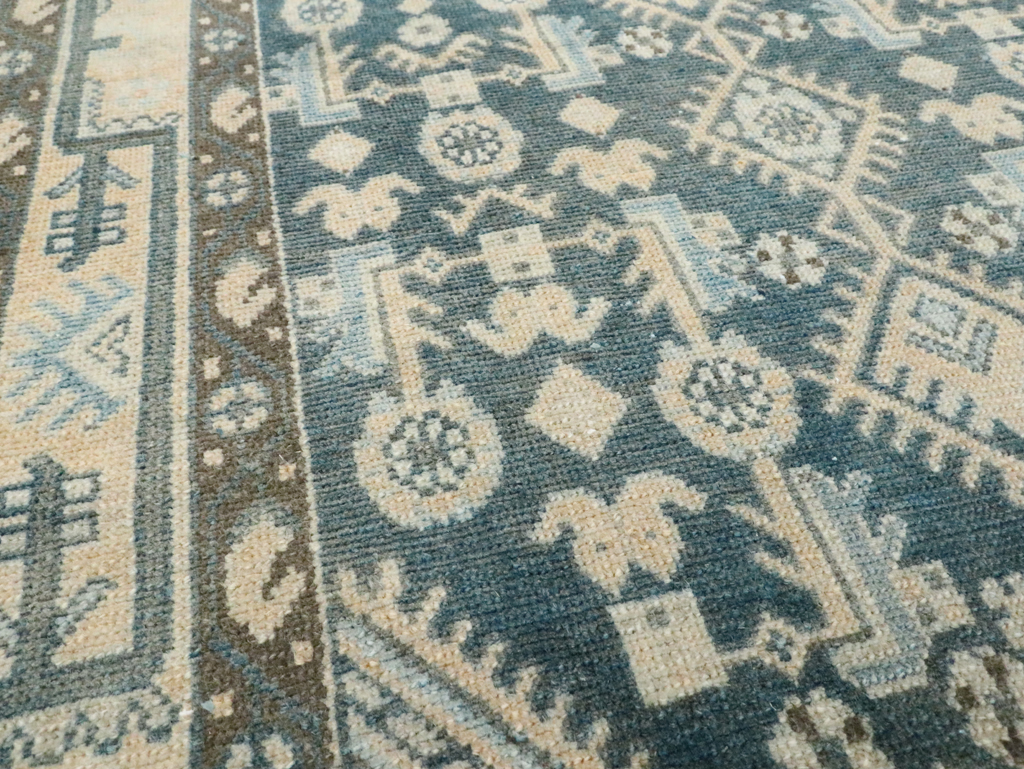 Vintage Persian Malayer Rug, No.28835 - Staging