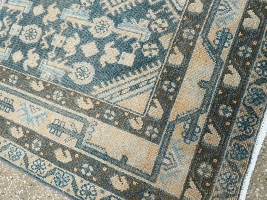 Vintage Persian Malayer Rug, No.28835 - Staging