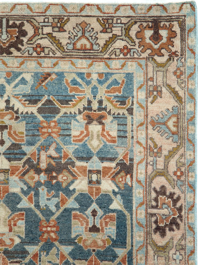 Vintage Persian Malayer Rug, No.28837 - Staging
