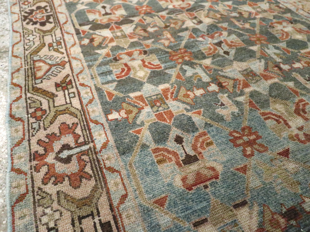Vintage Persian Malayer Rug, No.28837 - Staging