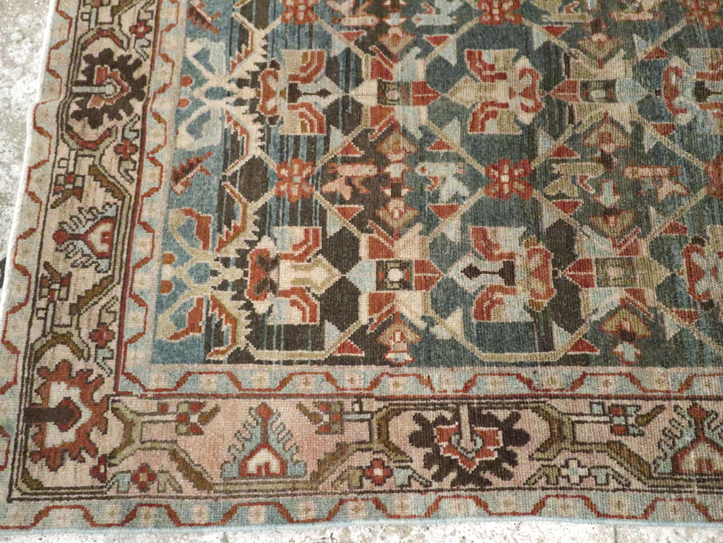 Vintage Persian Malayer Rug, No.28837 - Staging