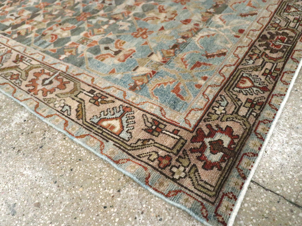 Vintage Persian Malayer Rug, No.28837 - Staging