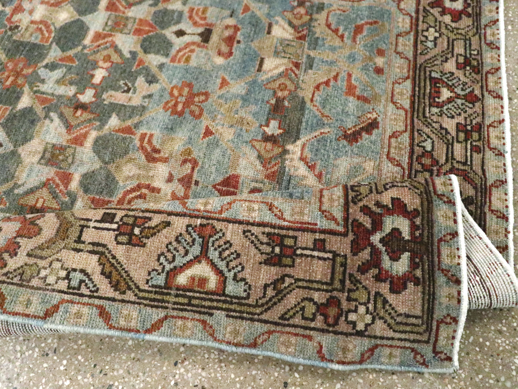 Vintage Persian Malayer Rug, No.28837 - Staging