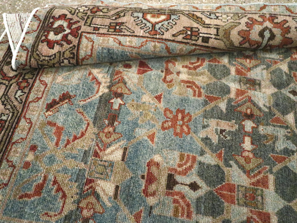 Vintage Persian Malayer Rug, No.28837 - Staging