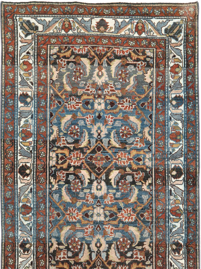 Antique Persian Malayer Runner, No.28839 - Staging