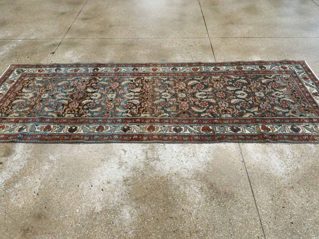 Antique Persian Malayer Runner, No.28839 - Staging