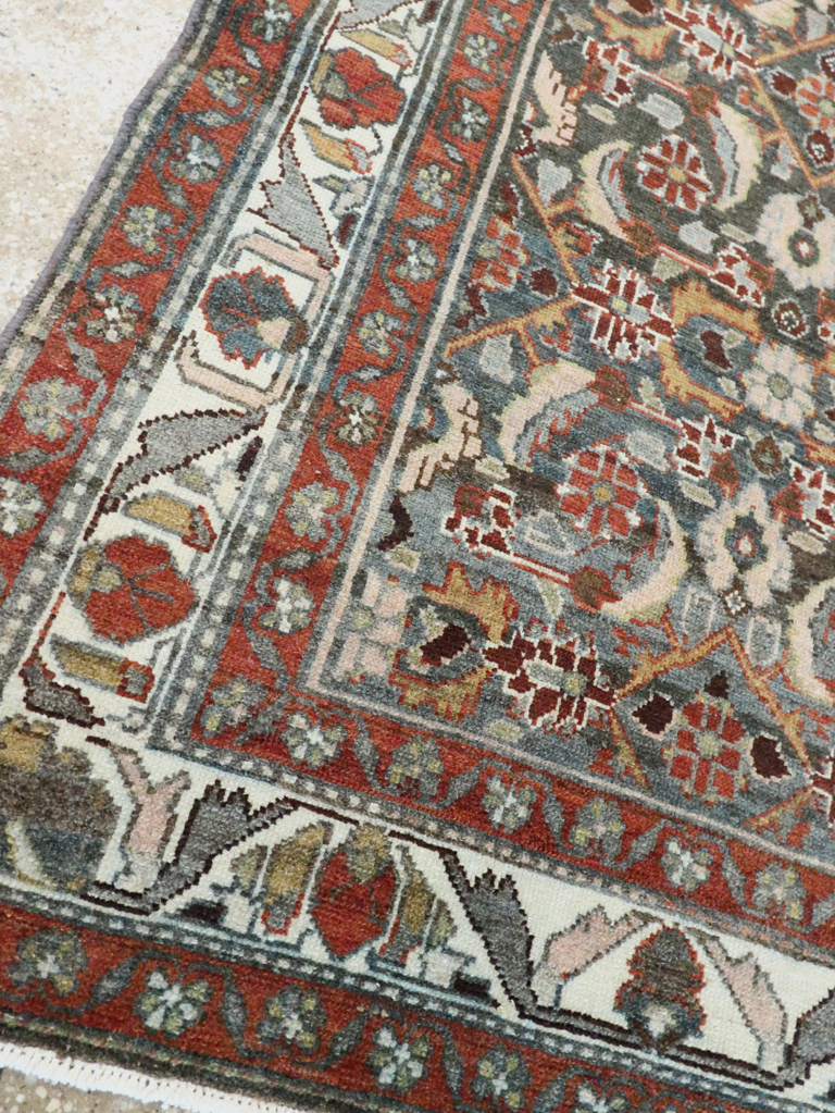 Antique Persian Malayer Runner, No.28839 - Staging