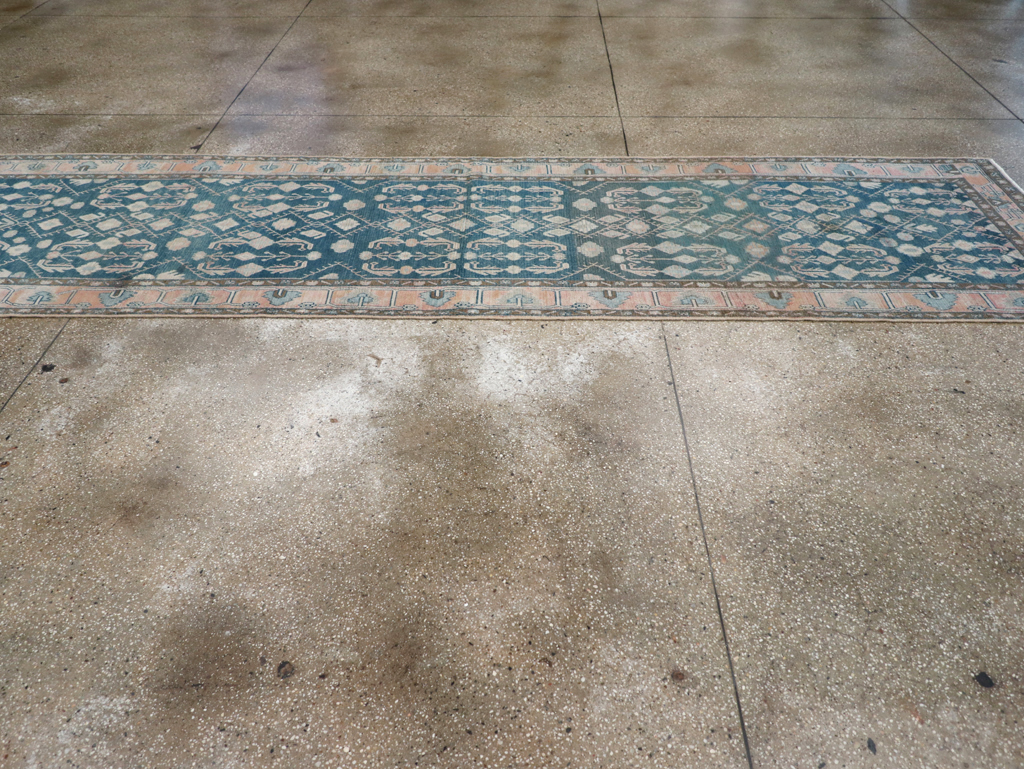 Vintage Persian Malayer Runner, No.28848 - Staging