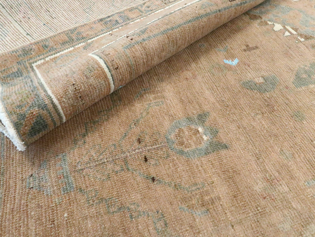 Vintage Persian Afshar Accent Rug, No.28849 - Staging