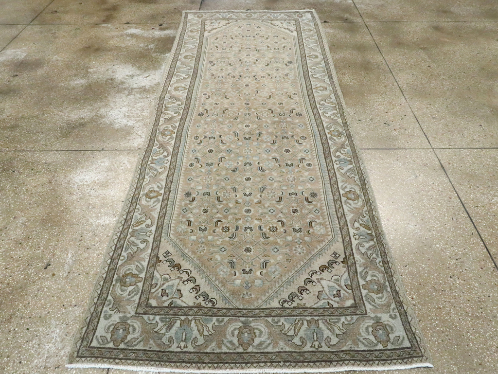 Vintage Persian Malayer Runner, No.28852 - Staging
