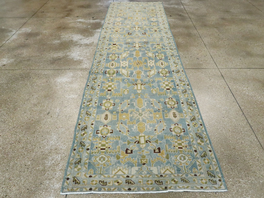 Vintage Persian Malayer Runner, No.28853 - Staging