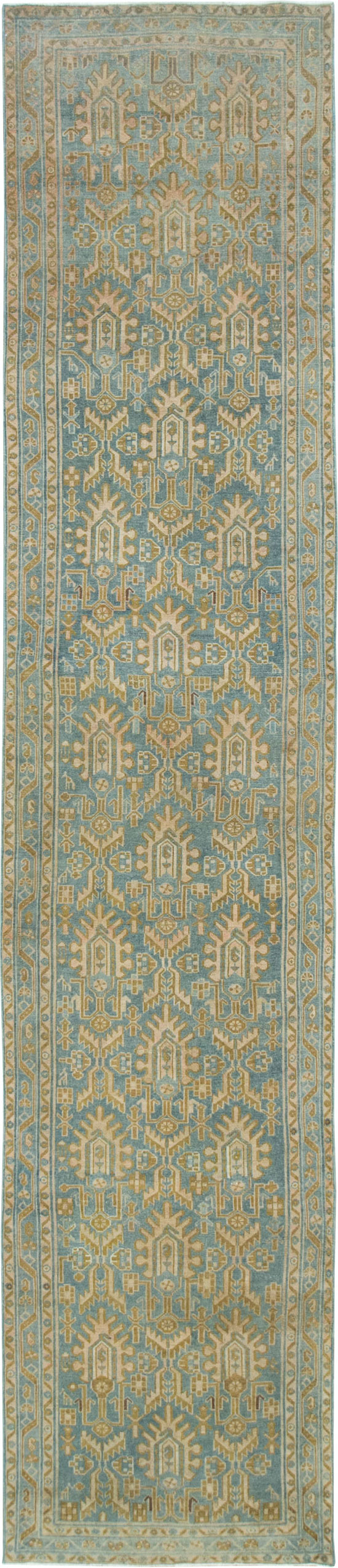 Vintage Persian Malayer Runner, No.28855 - Staging