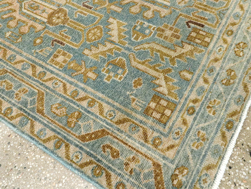 Vintage Persian Malayer Runner, No.28855 - Staging
