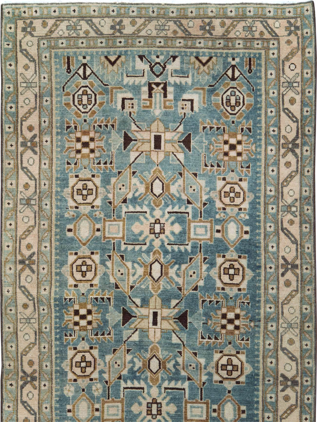 Vintage Persian Malayer Runner (Pair: 2 of 2), No.28856 - Staging