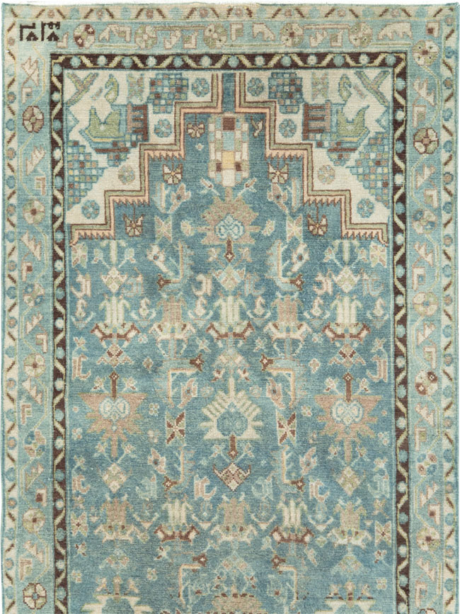 Vintage Persian Malayer Runner, No.28857 - Staging