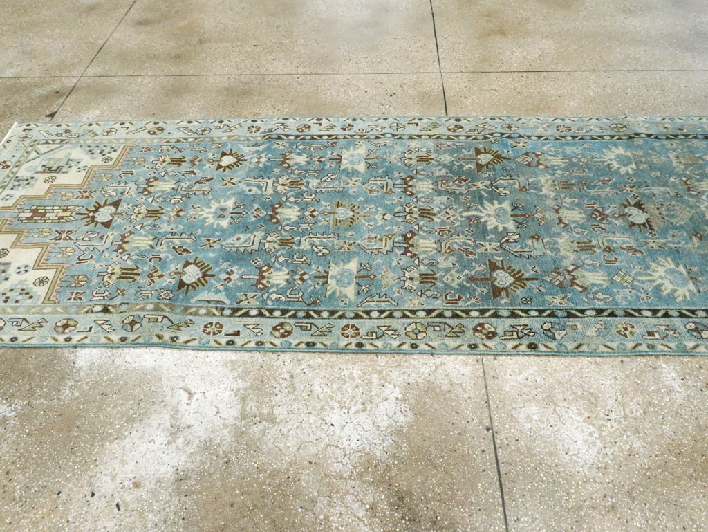 Vintage Persian Malayer Runner, No.28857 - Staging