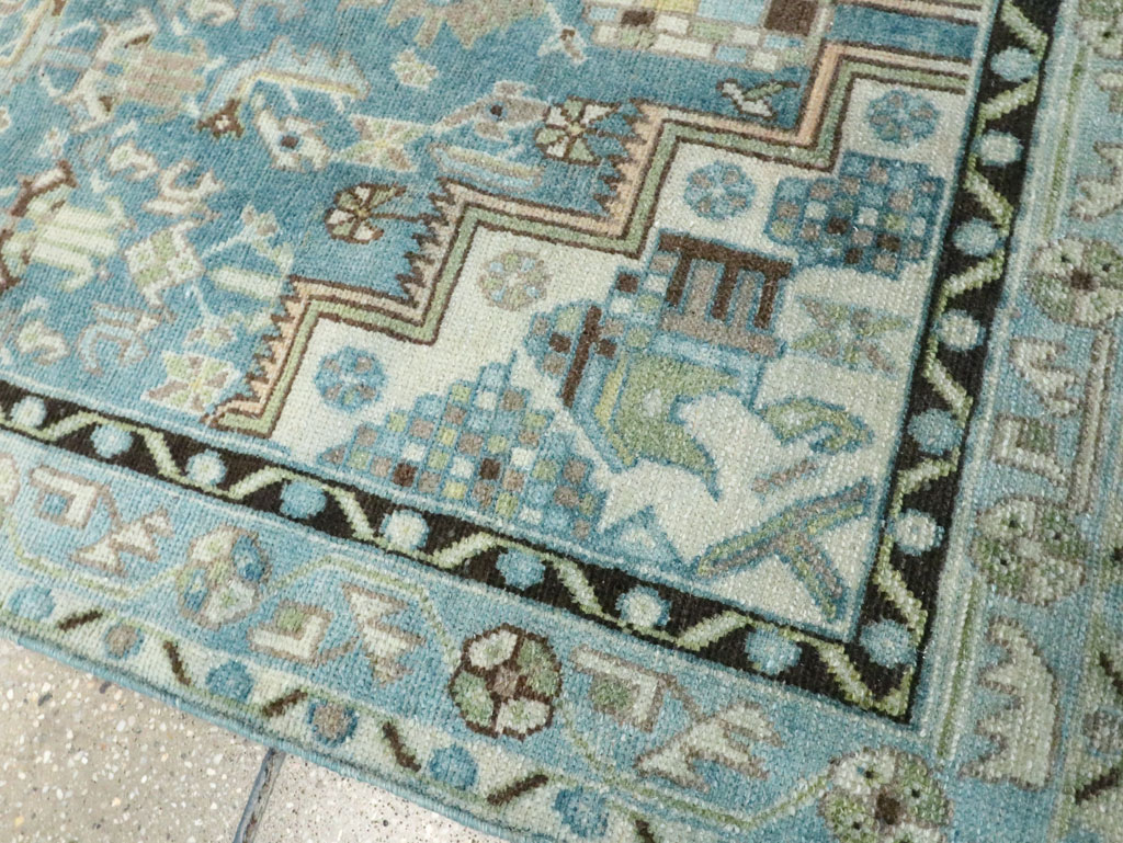 Vintage Persian Malayer Runner, No.28857 - Staging