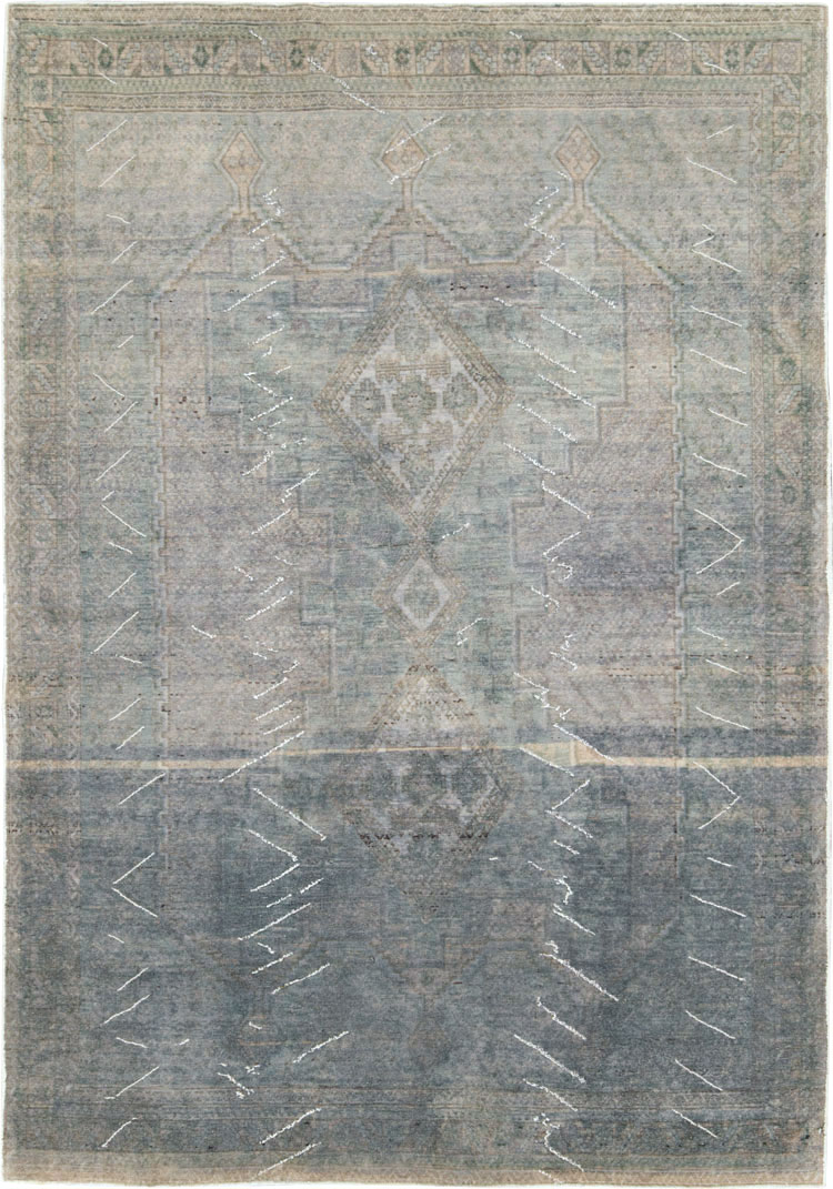 Vintage Persian Afshar Rug, No.28859 - Staging