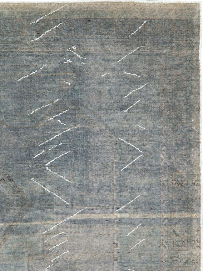 Vintage Persian Afshar Rug, No.28859 - Staging